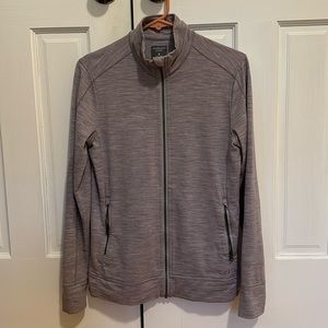 Wool Fleece Icebreaker Sweatshirt, purple heather colored